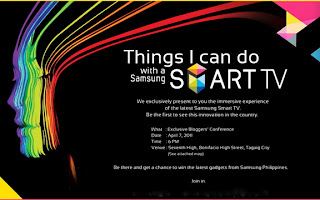 Samsung SMART TV invite