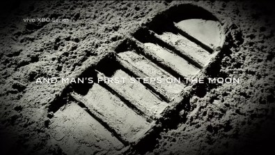 And man's first steps on the moon And man's first steps on the moon