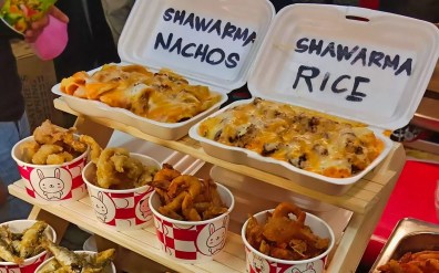 Other food choices at the Greenhills NIght Market Other food choices at the Greenhills NIght Market