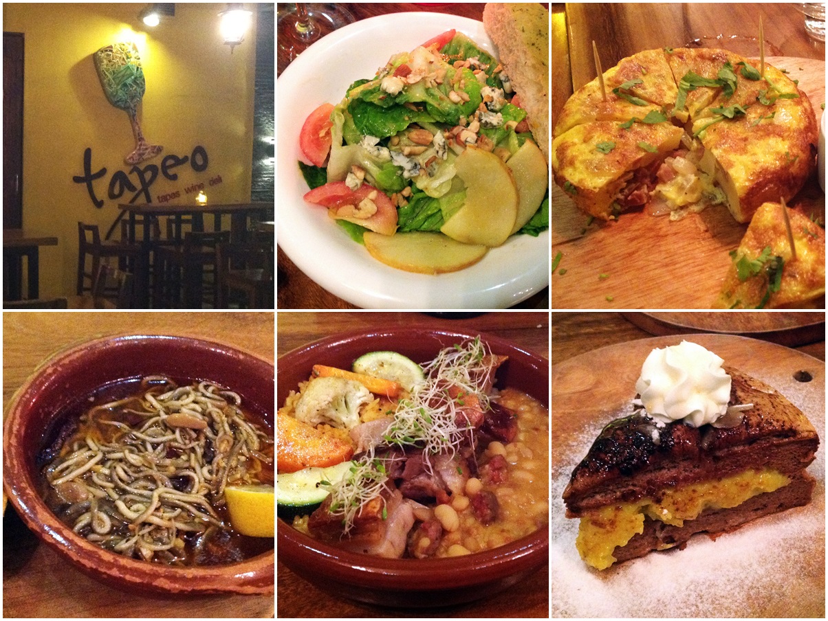 Tapeo The Fort Strip A la Carte Menu