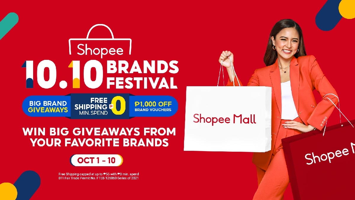 Kim Chiu is the Shopee brand ambassador for the 10-10 Big Brand Festival