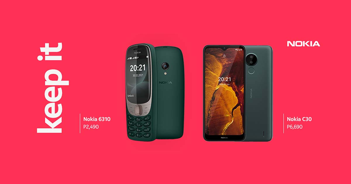 Nokia 6310 and Nokia C30 Nokia 6310 and Nokia C30