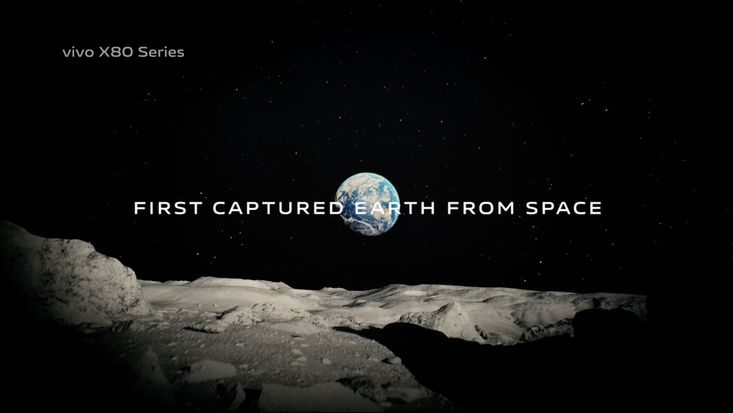 First Captured Earth from Space