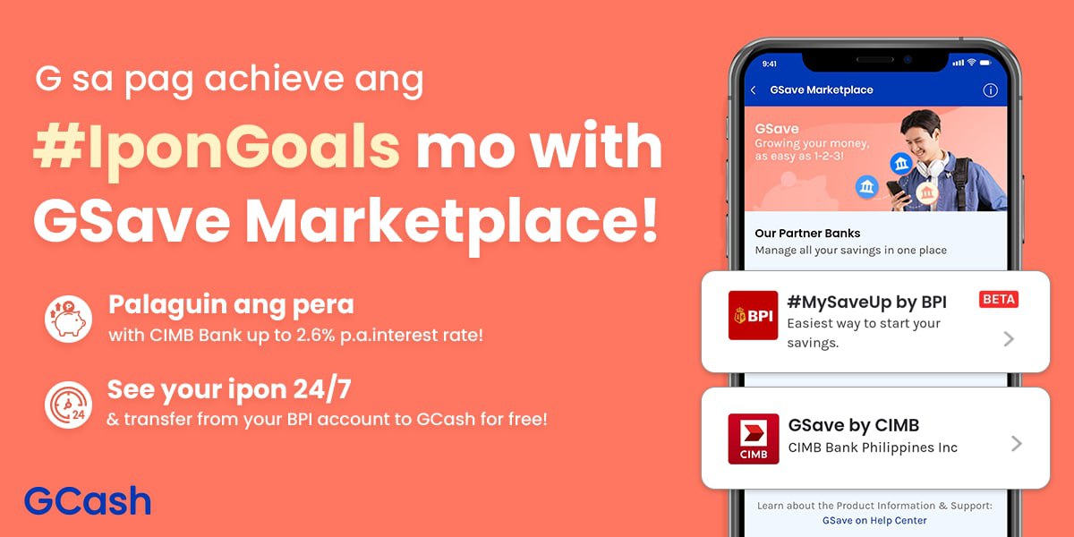 Spend Your First Paycheck - #IponGoals with GCash GSave Marketplace