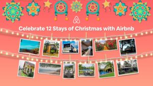Celebrate ‘12 Stays of Christmas’ with Airbnb
